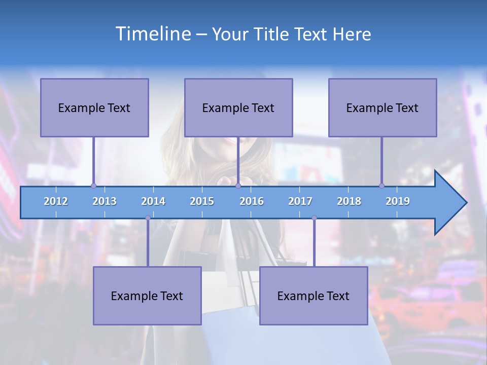 Shop Fashion Group PowerPoint Template