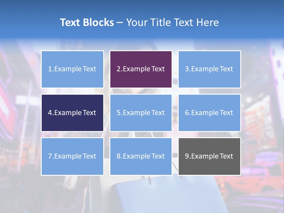 Shop Fashion Group PowerPoint Template