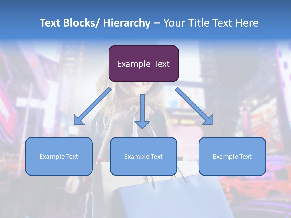 Shop Fashion Group PowerPoint Template