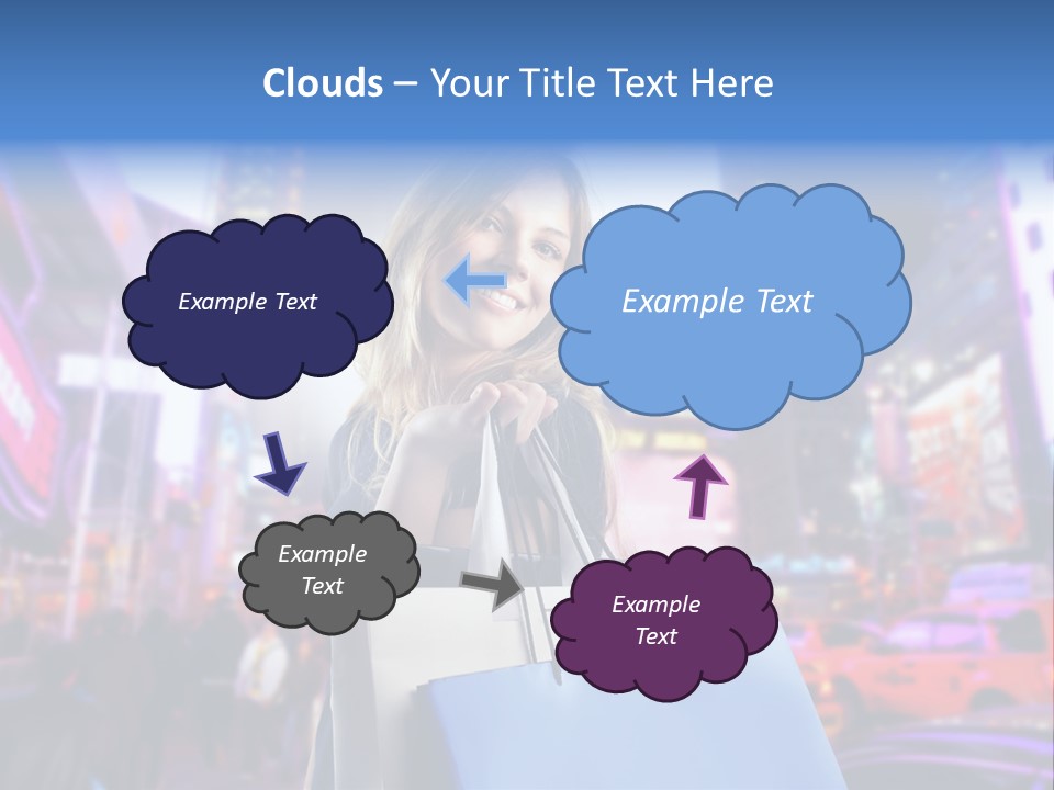 Shop Fashion Group PowerPoint Template