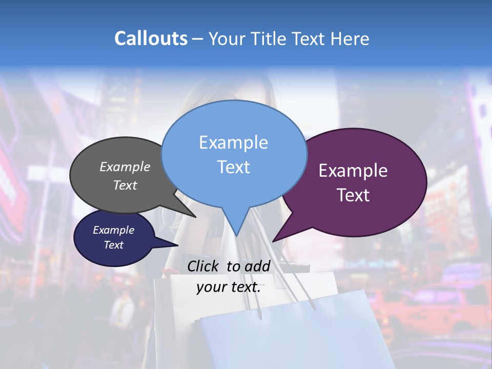 Shop Fashion Group PowerPoint Template