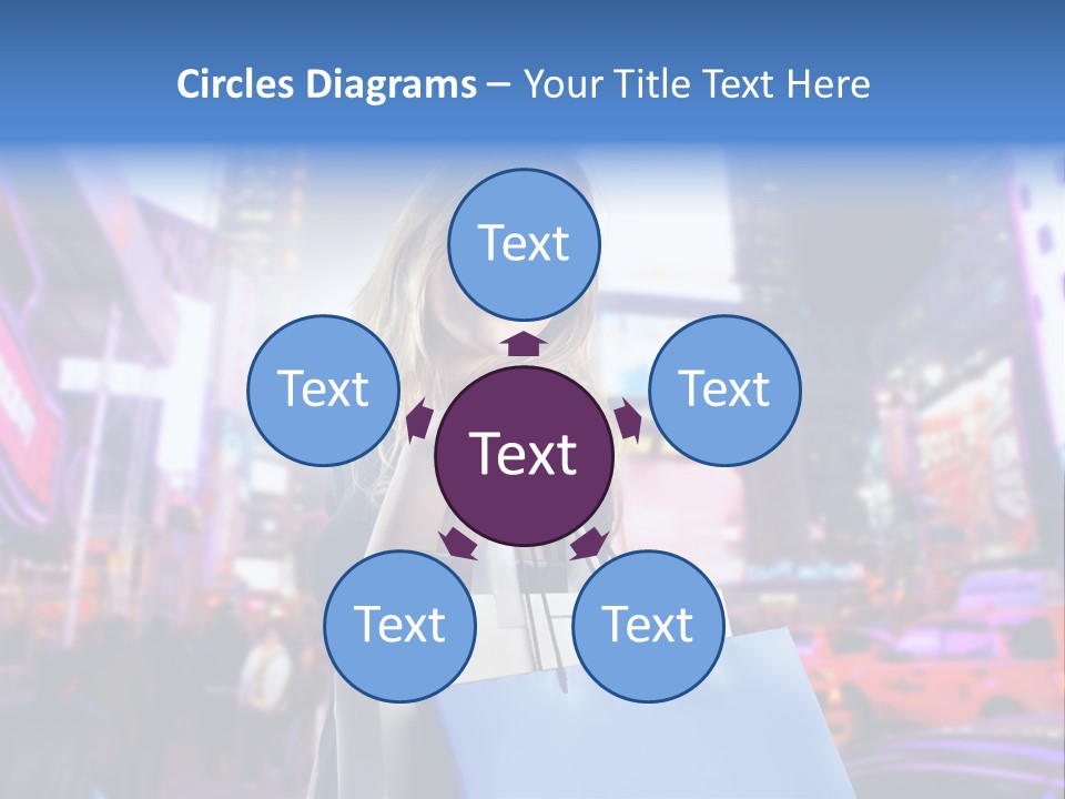 Shop Fashion Group PowerPoint Template