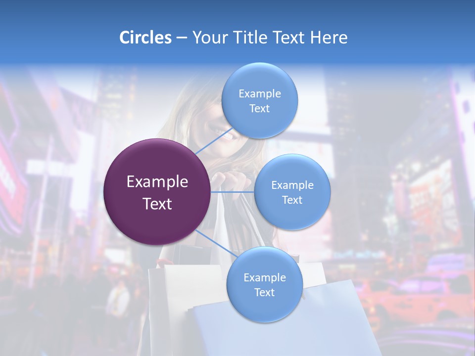 Shop Fashion Group PowerPoint Template