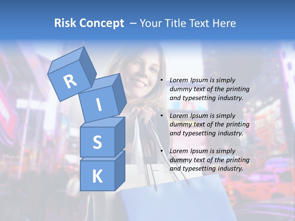 Shop Fashion Group PowerPoint Template