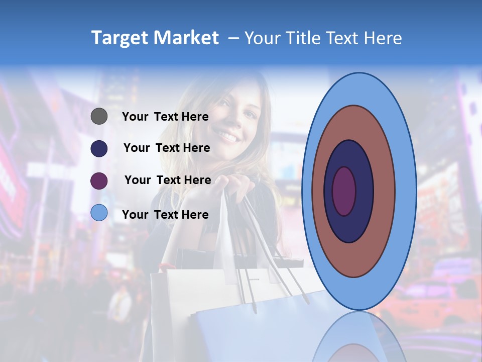 Shop Fashion Group PowerPoint Template