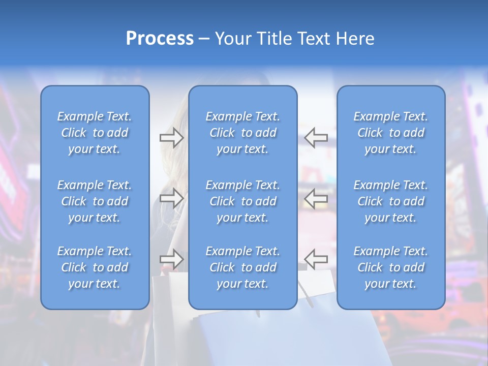 Shop Fashion Group PowerPoint Template