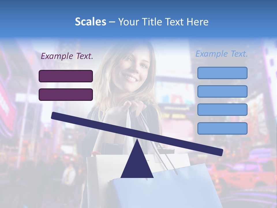 Shop Fashion Group PowerPoint Template