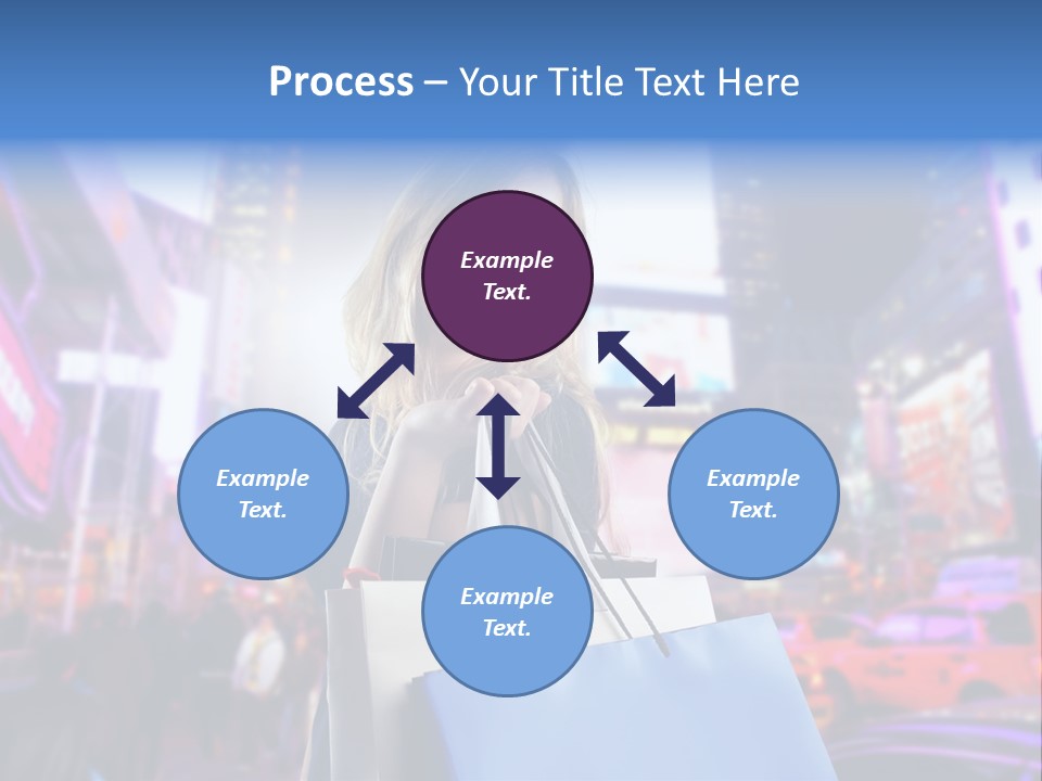 Shop Fashion Group PowerPoint Template
