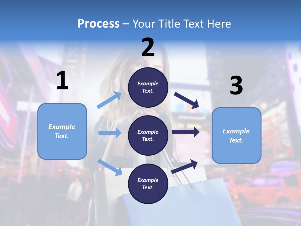 Shop Fashion Group PowerPoint Template