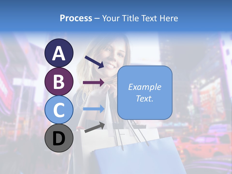 Shop Fashion Group PowerPoint Template