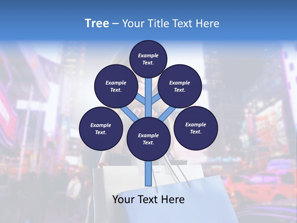 Shop Fashion Group PowerPoint Template