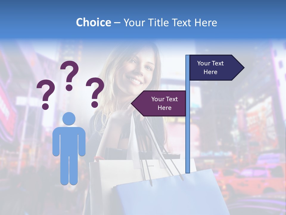 Shop Fashion Group PowerPoint Template