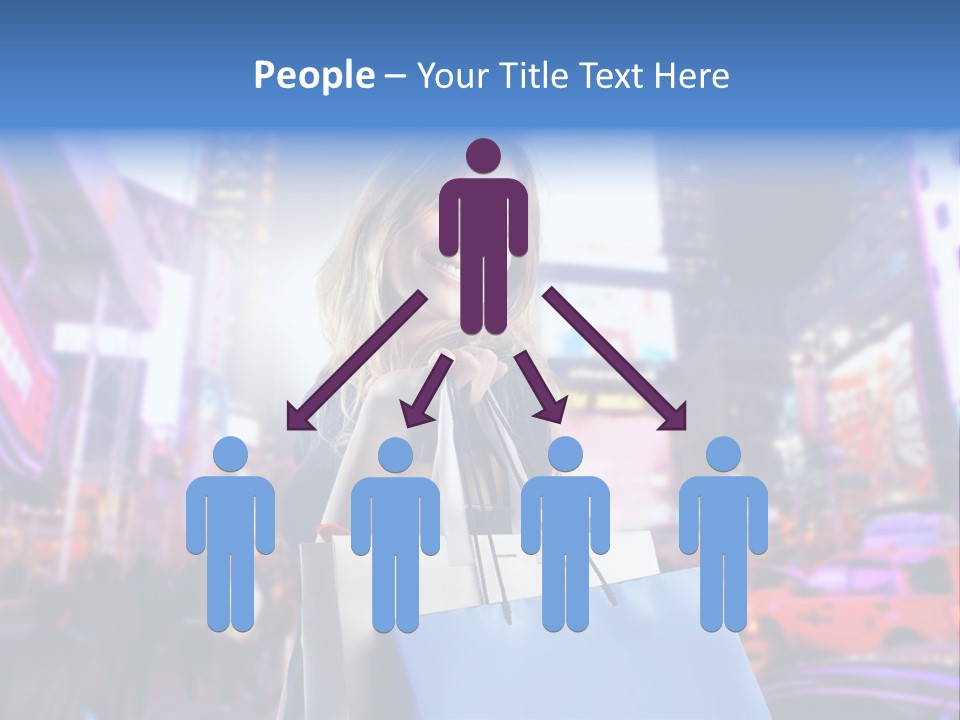 Shop Fashion Group PowerPoint Template