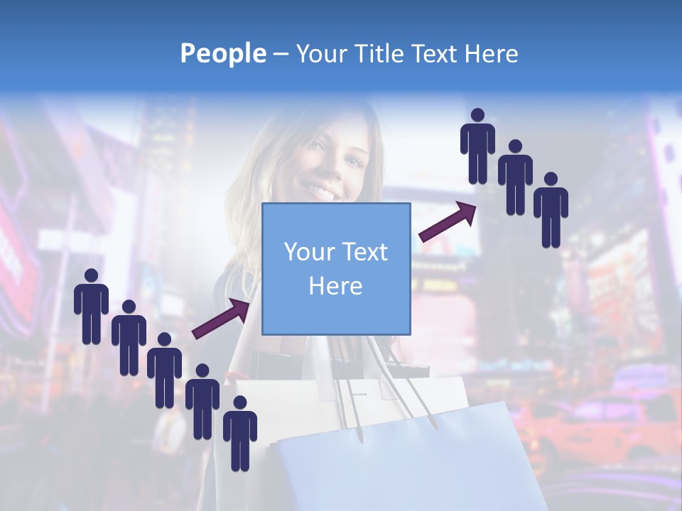 Shop Fashion Group PowerPoint Template