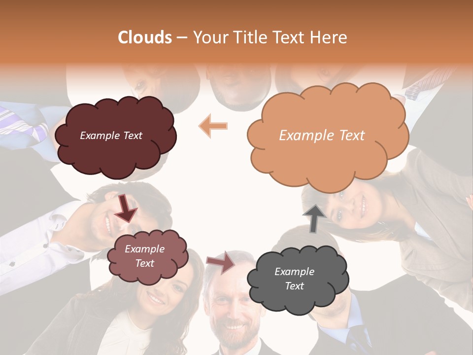 Friends Women Ethnic PowerPoint Template