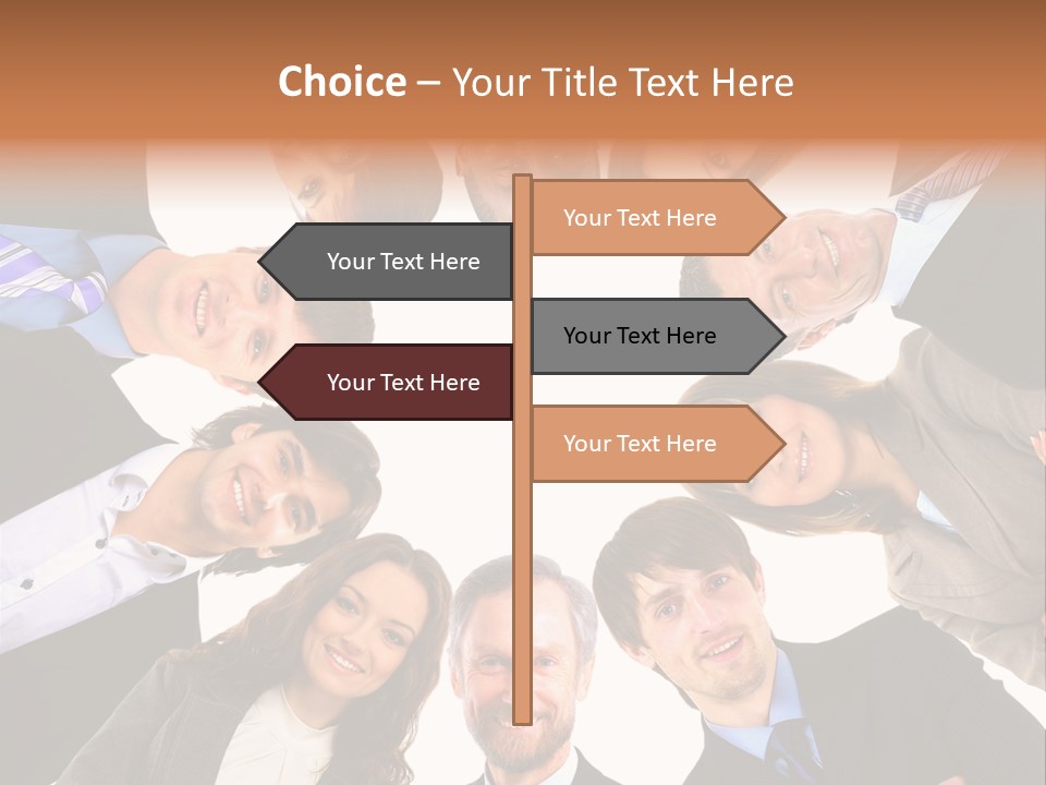 Friends Women Ethnic PowerPoint Template