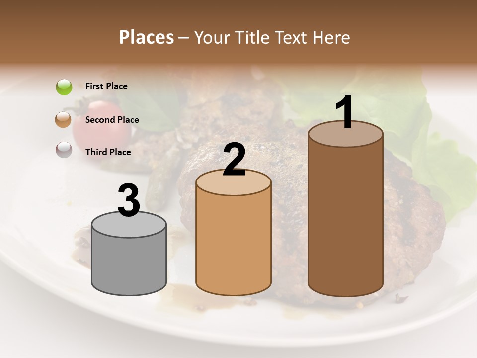 Groceries Chuck Bean PowerPoint Template