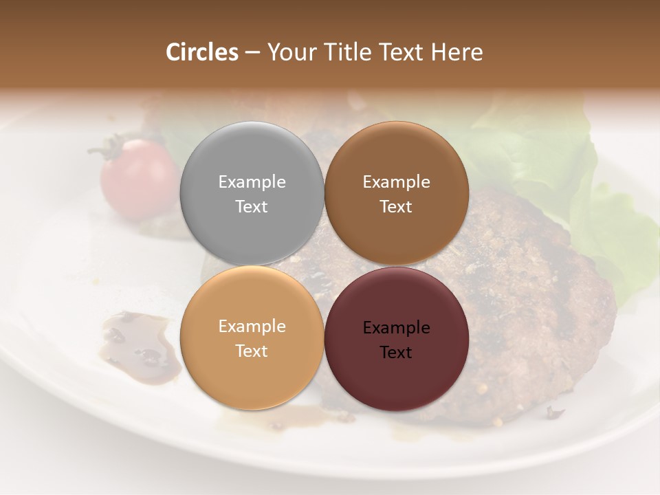 Groceries Chuck Bean PowerPoint Template