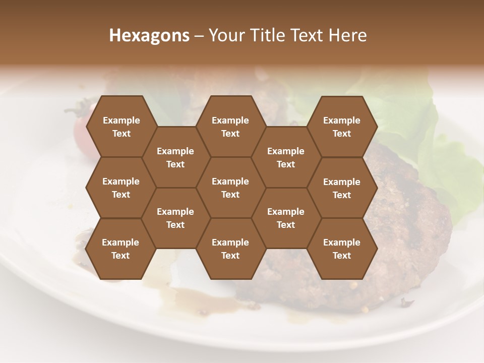 Groceries Chuck Bean PowerPoint Template