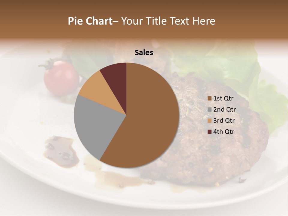 Groceries Chuck Bean PowerPoint Template