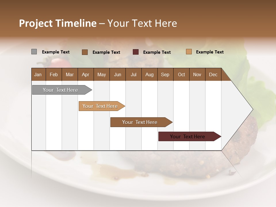 Groceries Chuck Bean PowerPoint Template