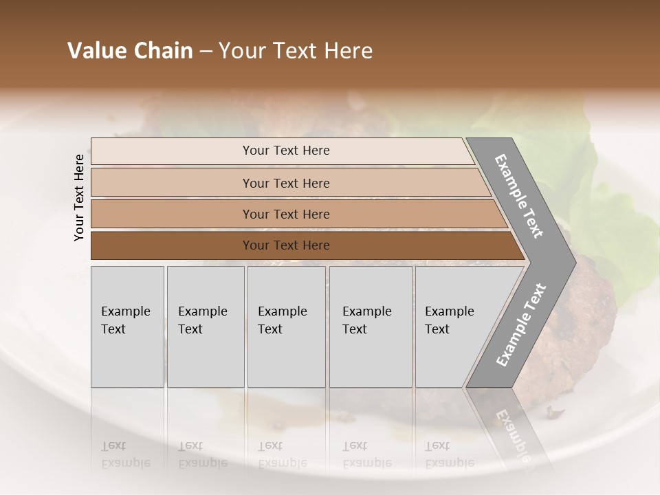 Groceries Chuck Bean PowerPoint Template