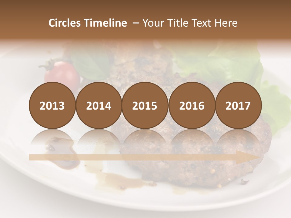 Groceries Chuck Bean PowerPoint Template