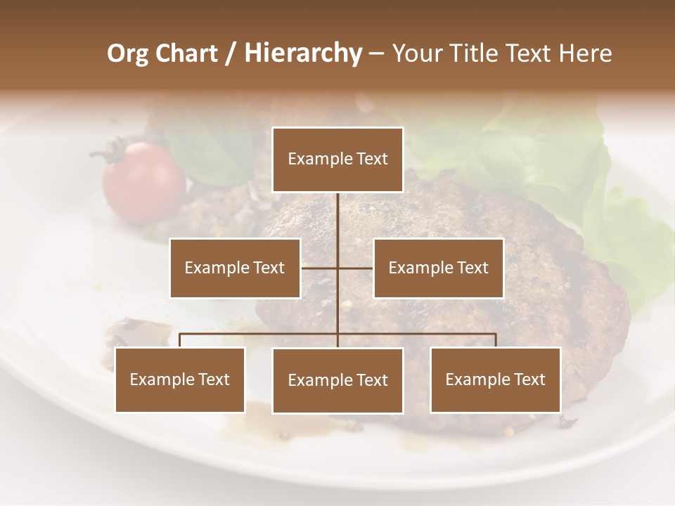 Groceries Chuck Bean PowerPoint Template