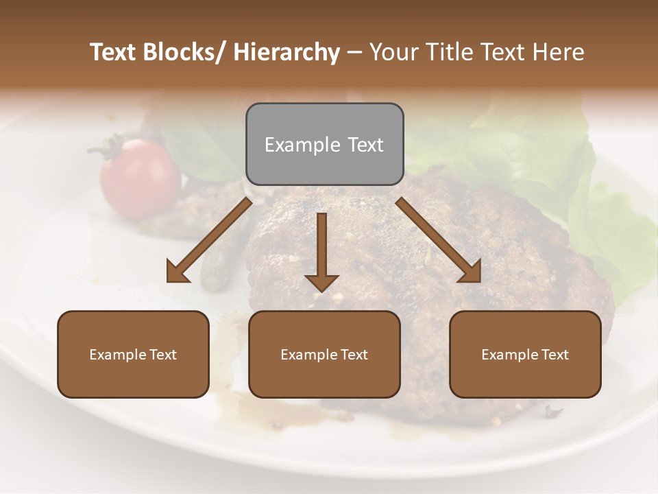 Groceries Chuck Bean PowerPoint Template