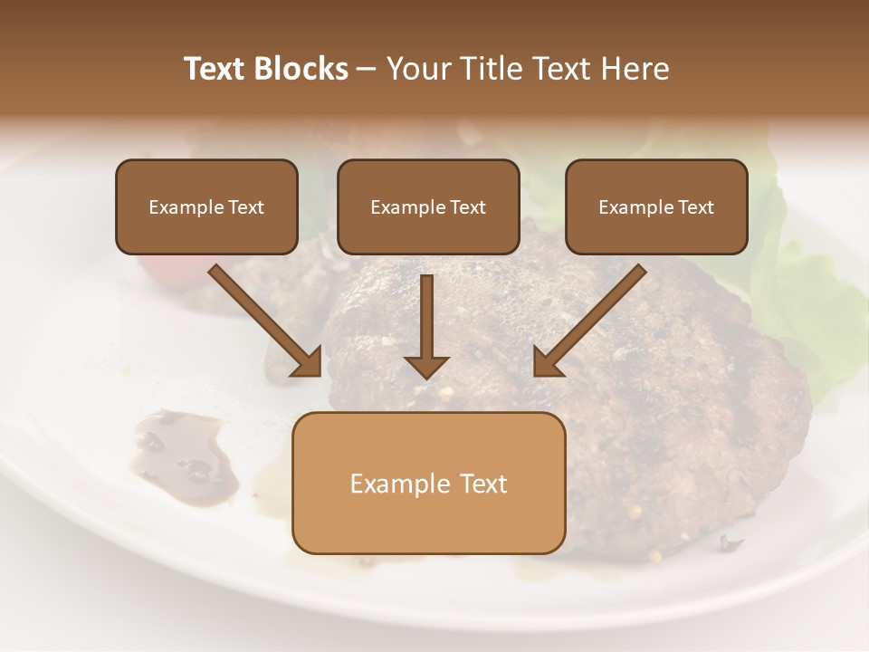 Groceries Chuck Bean PowerPoint Template