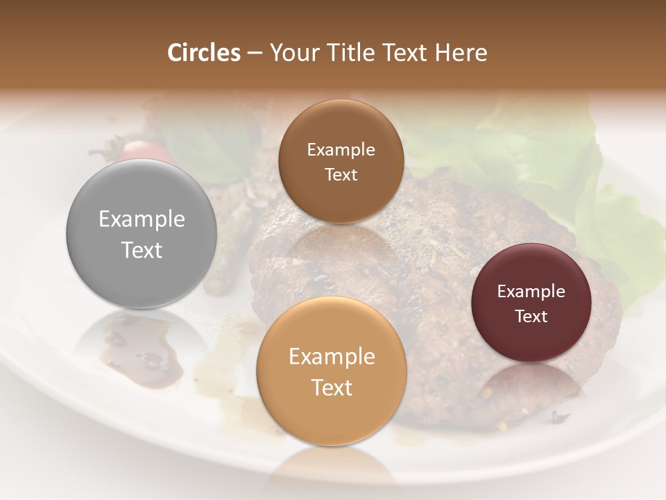 Groceries Chuck Bean PowerPoint Template