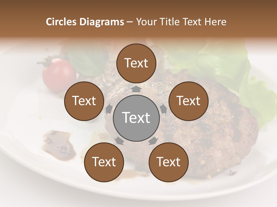 Groceries Chuck Bean PowerPoint Template