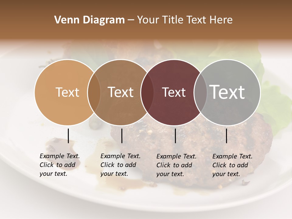 Groceries Chuck Bean PowerPoint Template