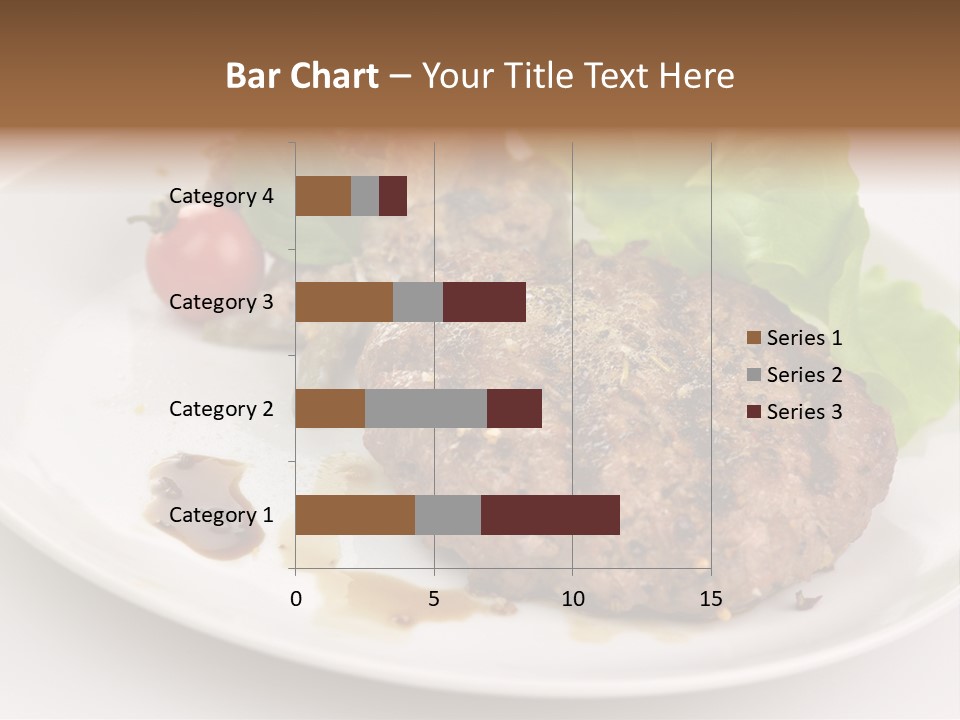 Groceries Chuck Bean PowerPoint Template