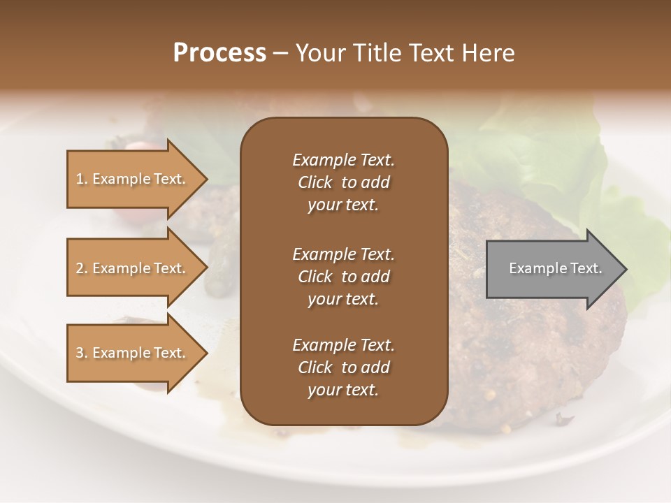 Groceries Chuck Bean PowerPoint Template