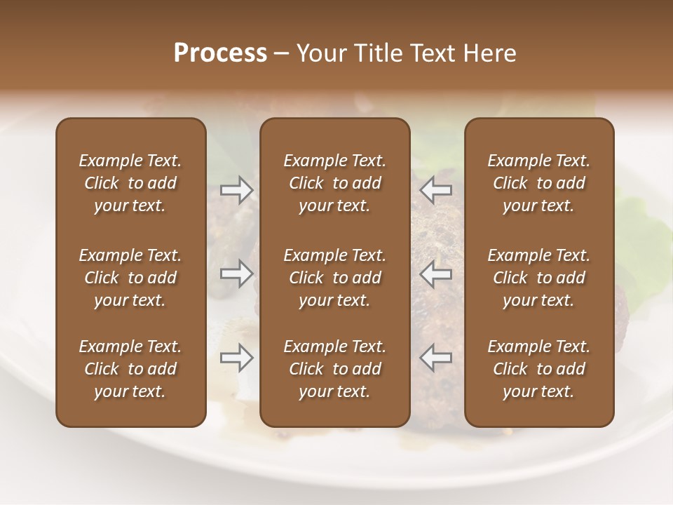 Groceries Chuck Bean PowerPoint Template