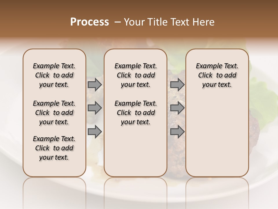 Groceries Chuck Bean PowerPoint Template