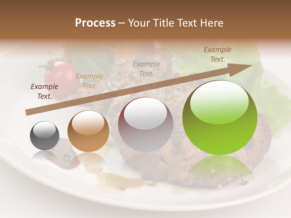 Groceries Chuck Bean PowerPoint Template