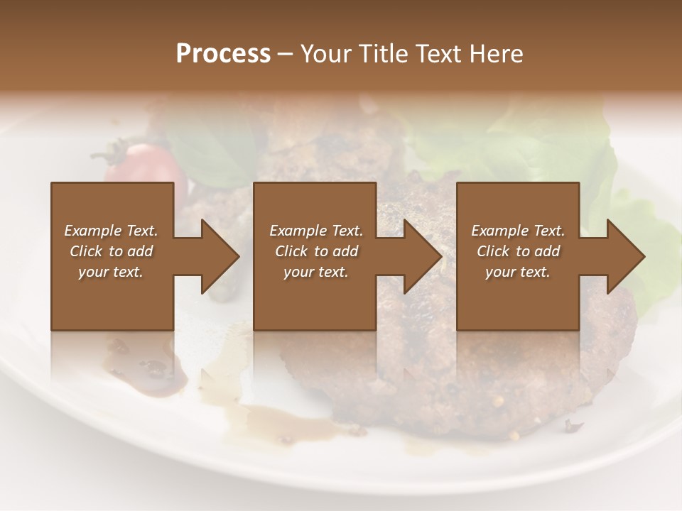 Groceries Chuck Bean PowerPoint Template
