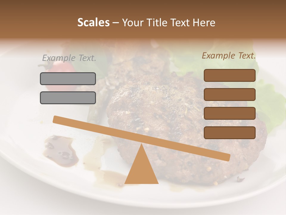 Groceries Chuck Bean PowerPoint Template