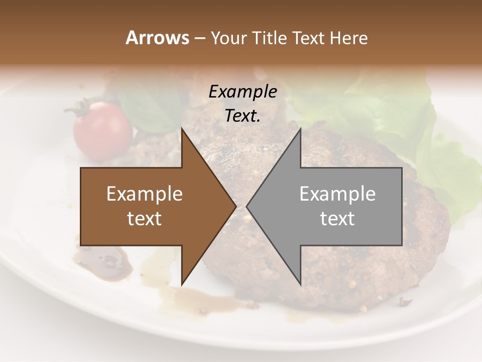 Groceries Chuck Bean PowerPoint Template