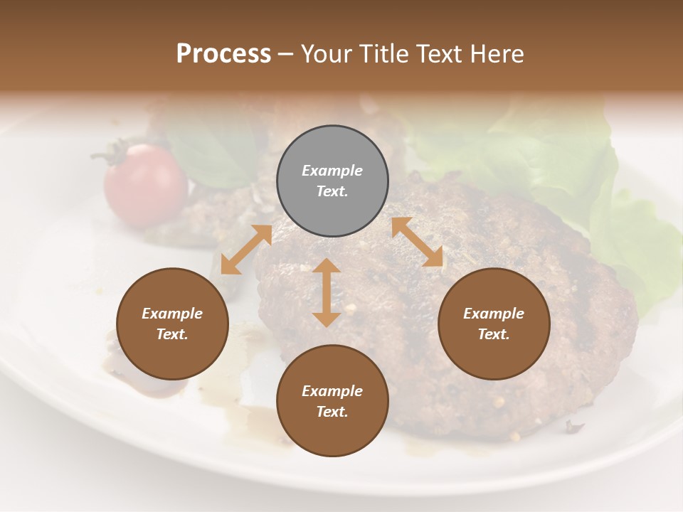 Groceries Chuck Bean PowerPoint Template