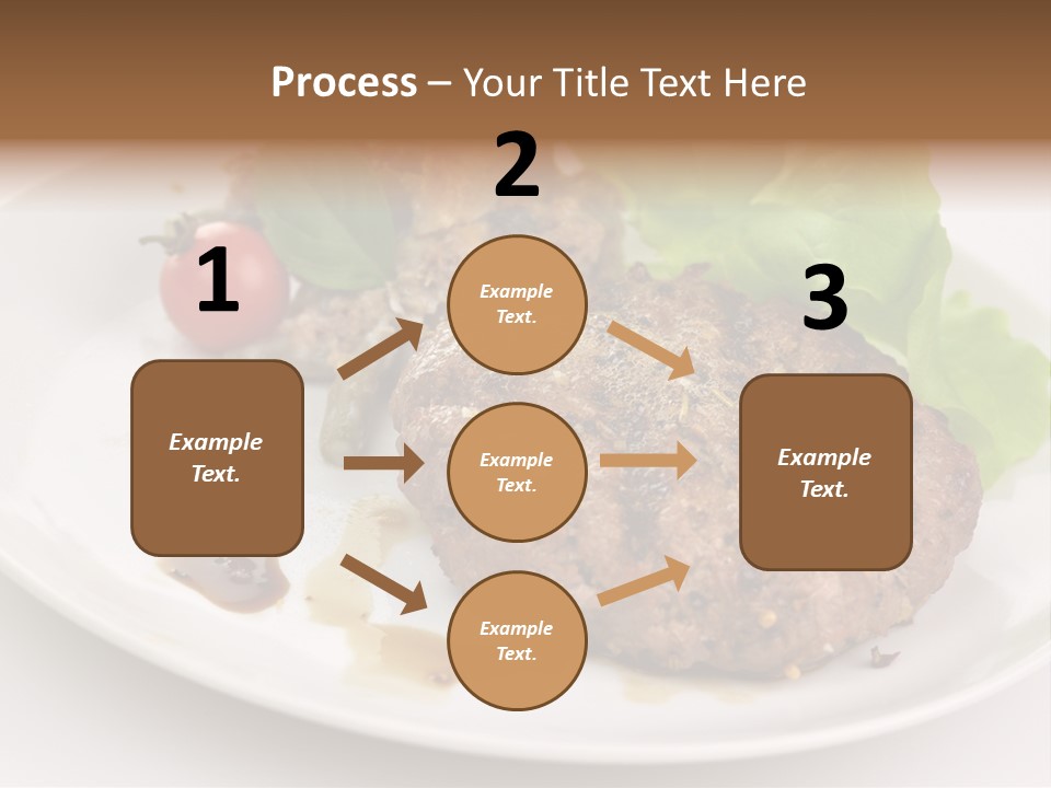 Groceries Chuck Bean PowerPoint Template