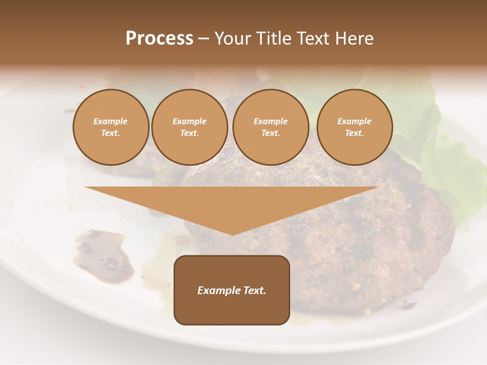 Groceries Chuck Bean PowerPoint Template