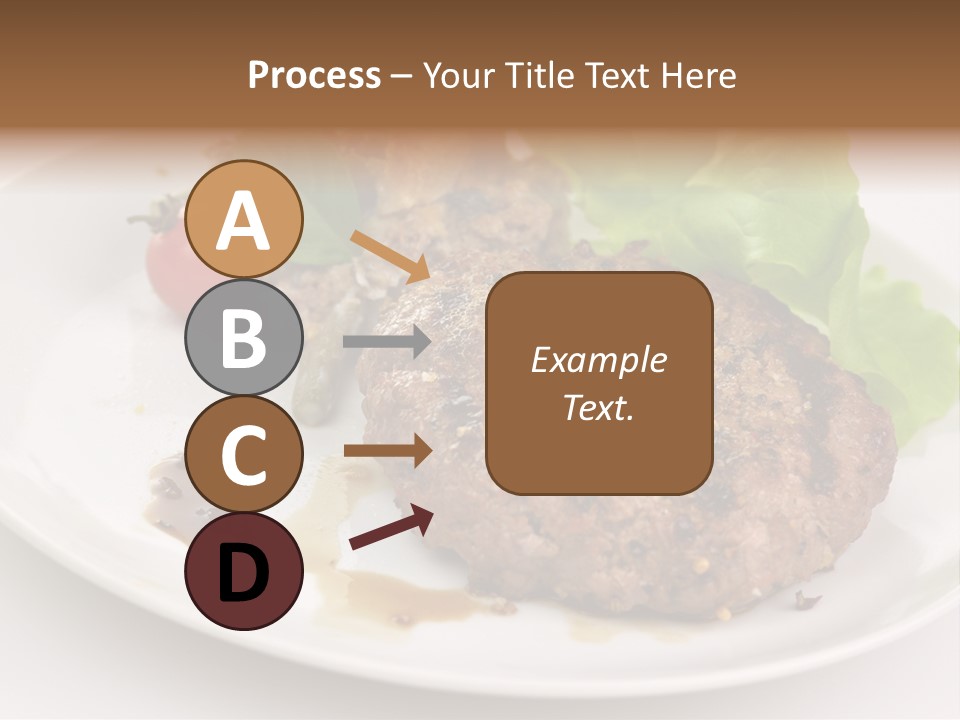 Groceries Chuck Bean PowerPoint Template