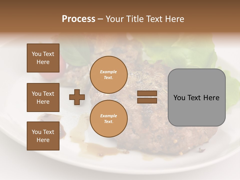 Groceries Chuck Bean PowerPoint Template