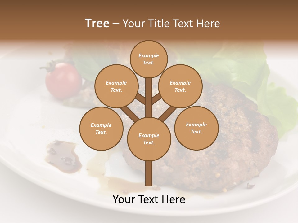 Groceries Chuck Bean PowerPoint Template