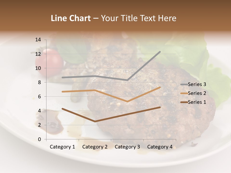Groceries Chuck Bean PowerPoint Template
