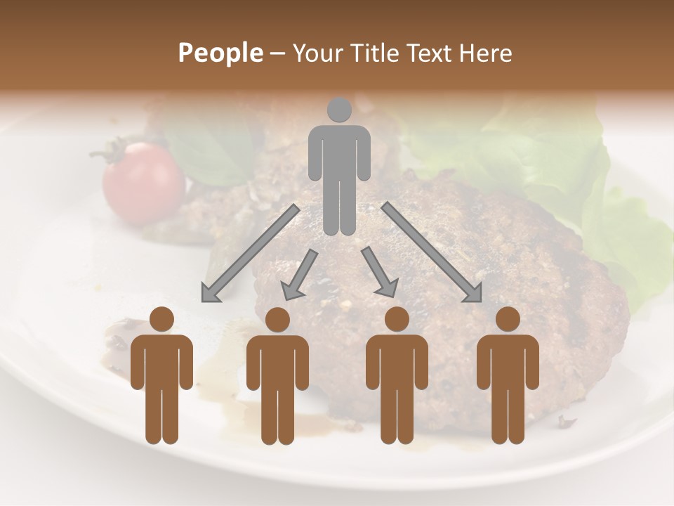 Groceries Chuck Bean PowerPoint Template