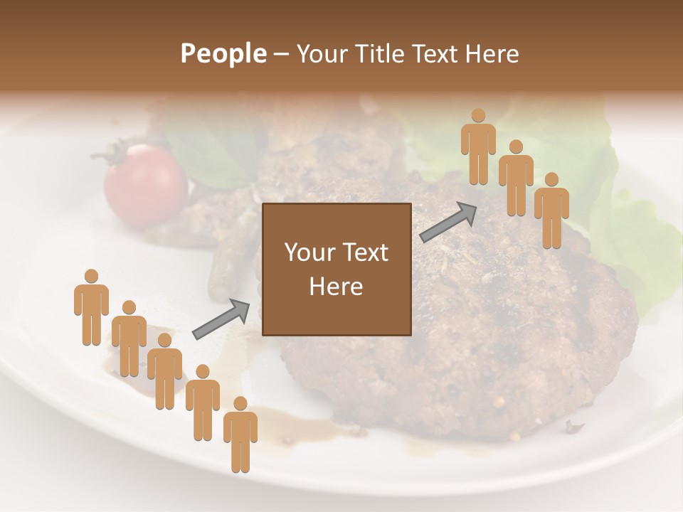 Groceries Chuck Bean PowerPoint Template